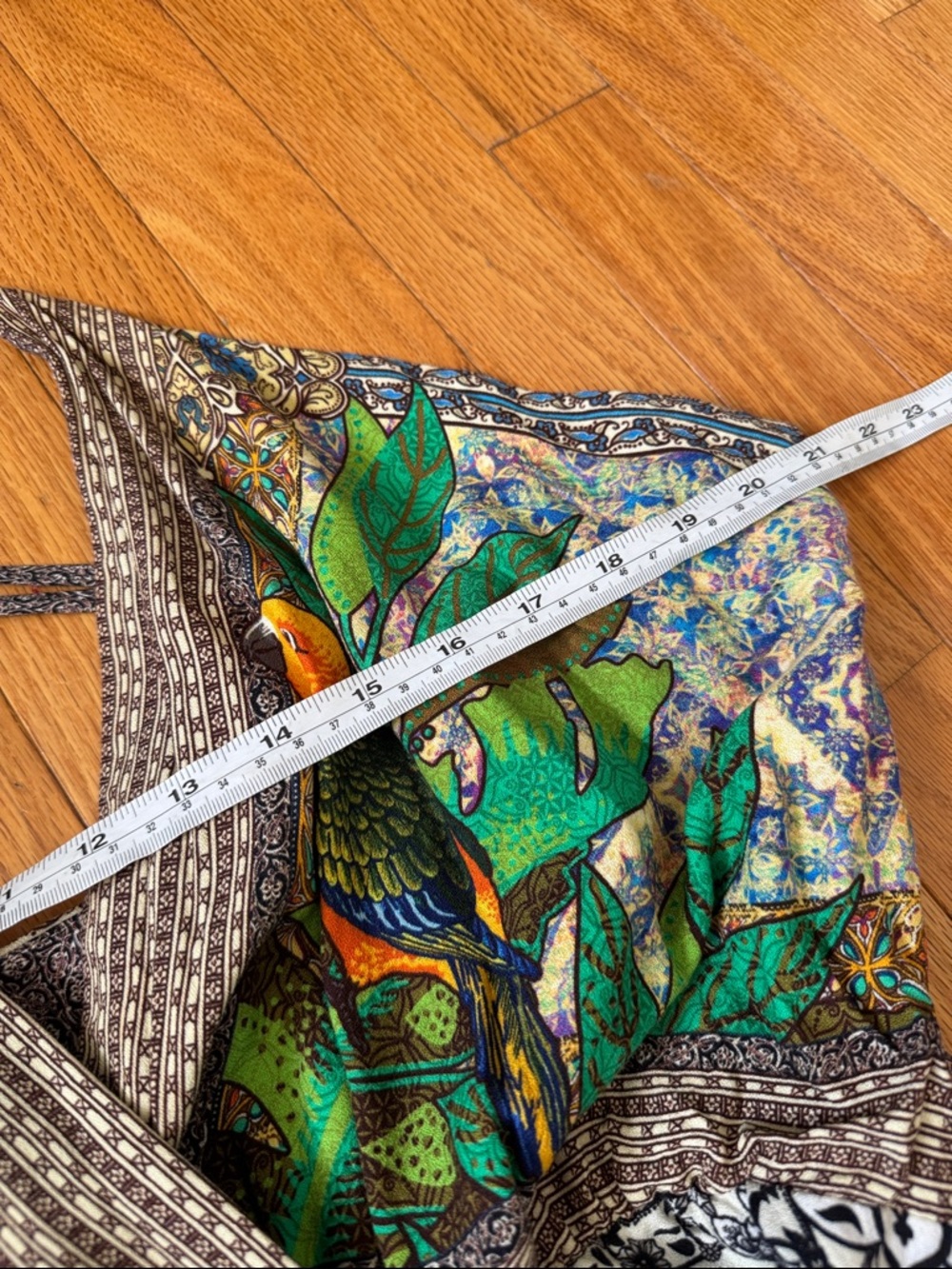 FARM Rio Green Multi Tropical Mini Dress - Picture 13 of 14